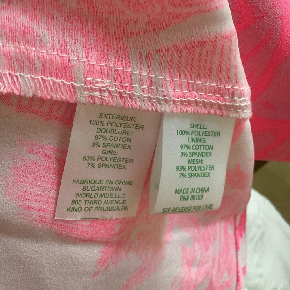 NWT Lilly Pulitzer Ariana one shoulder ruffle romper in Roxie Pink NWT - Picture 6 of 13